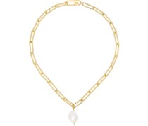 Gold 'The Baroque Pearl Layer' Necklace