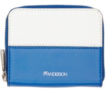Blue & White Coin Wallet