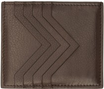 Brown Square Card Holder