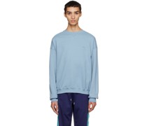 Blue 'Le Sweatshirt Classique Drôle' Sweatshirt