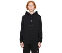 Black Klein Logo Hoodie