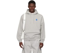 Gray Significant Drawstring Hoodie