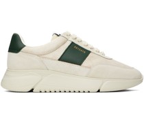 Beige & Green Genesis Vintage Sneakers