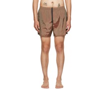 Brown Wild Steve Swim Shorts