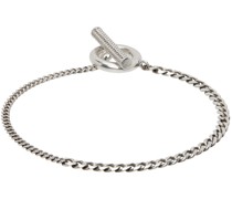 Silver Curb Chain Bracelet