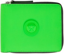 Green Medusa Biggie Bifold Wallet