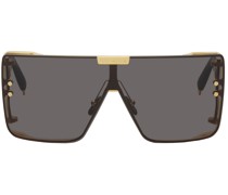 Black Wonderboy Monogram Sunglasses