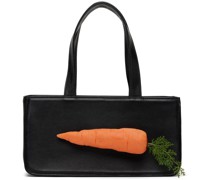 SSENSE Exclusive Black Carrot Top Handle Bag