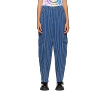 Blue Stripe Jeans