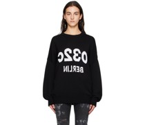Black Selfie Sweater