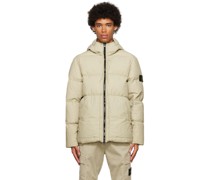 Beige Naslan Down Jacket
