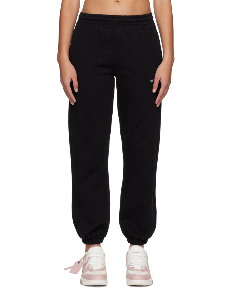 OFF-WHITE Damen Black Bookish Lounge Pants