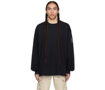 Black Patch Long Sleeve T-Shirt