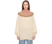 Beige Passenpulli Turtleneck