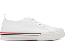 White Collegiate Sneakers