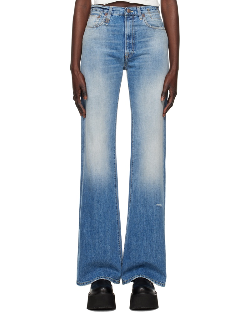 R13 Damen Blue Jane Jeans
