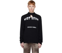 SSENSE Exclusive Black Keyhole Sweater