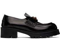 Black Alia Platform Loafers