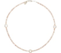 Beige Pearl Shoom Necklace