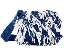 Blue & White Mini Komon Bag