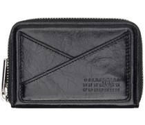 Black 6 Zip Wallet