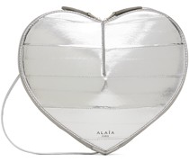 Silver 'Le Cœur' Shoulder Bag