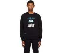 Black Bonded Sweatshirt
