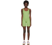 Green Recycled Polyester Unitard