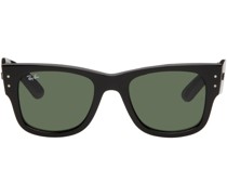 Black Mega Wayfarer Sunglasses