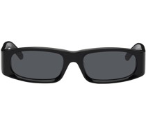 Black Big Trouble Sunglasses