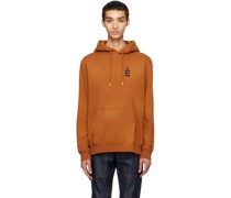 Orange Klein Patch Hoodie