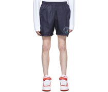 SSENSE Exclusive How Long Gone Edition Navy Shorts