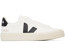 White & Black Campo ChromeFree Leather Sneakers