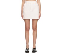 White Suit Miniskirt