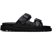 SSENSE Exclusive Black Buckle Sandals