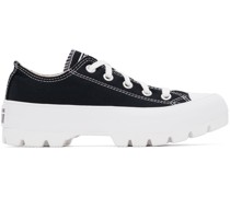 Black Lugged Chuck Taylor All Star Low Sneakers