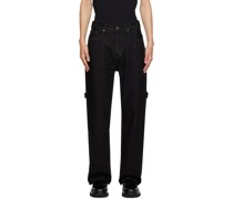 Black Tool Jeans