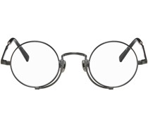SSENSE Exclusive Gunmetal 10103H Glasses