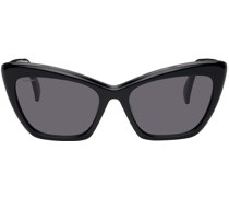 Black Cat-Eye Sunglasses