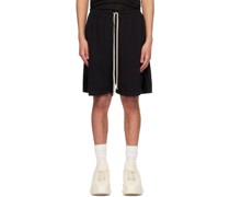 Black Long Boxers Shorts