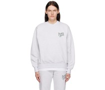 Gray Warped Sweatshirt