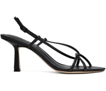 Black Entwined 70 Heeled Sandals