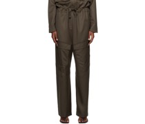 SSENSE Work Capsule – Brown Herb Trousers