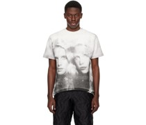 White & Black Twin Face 02 T-Shirt