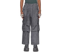Blue Gocar Cargo Pants