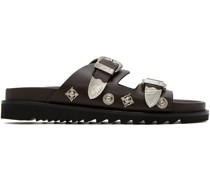 SSENSE Exclusive Brown Sandals