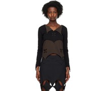 Black & Brown Jester Long Sleeve T-Shirt