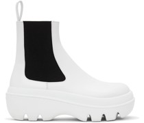 White Storm Chelsea Boots