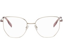 Silver Cat-Eye Glasses