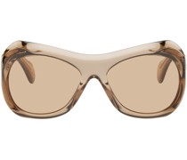 Beige Soledad Sunglasses